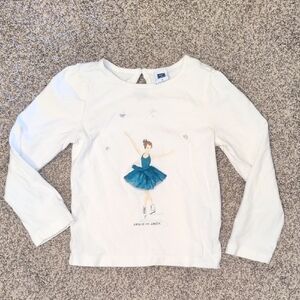 J&J figure skater shirt sz 3
